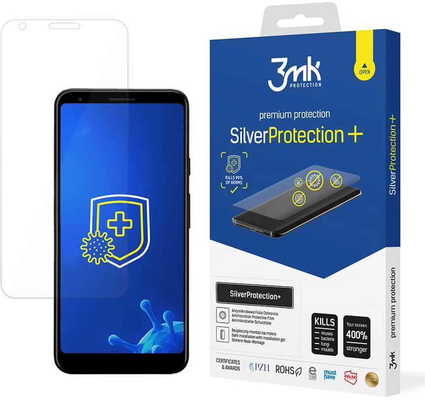 3Mk apsauga „Google Pixel 3a XL“ – 3mk sidabrinė apsauga+