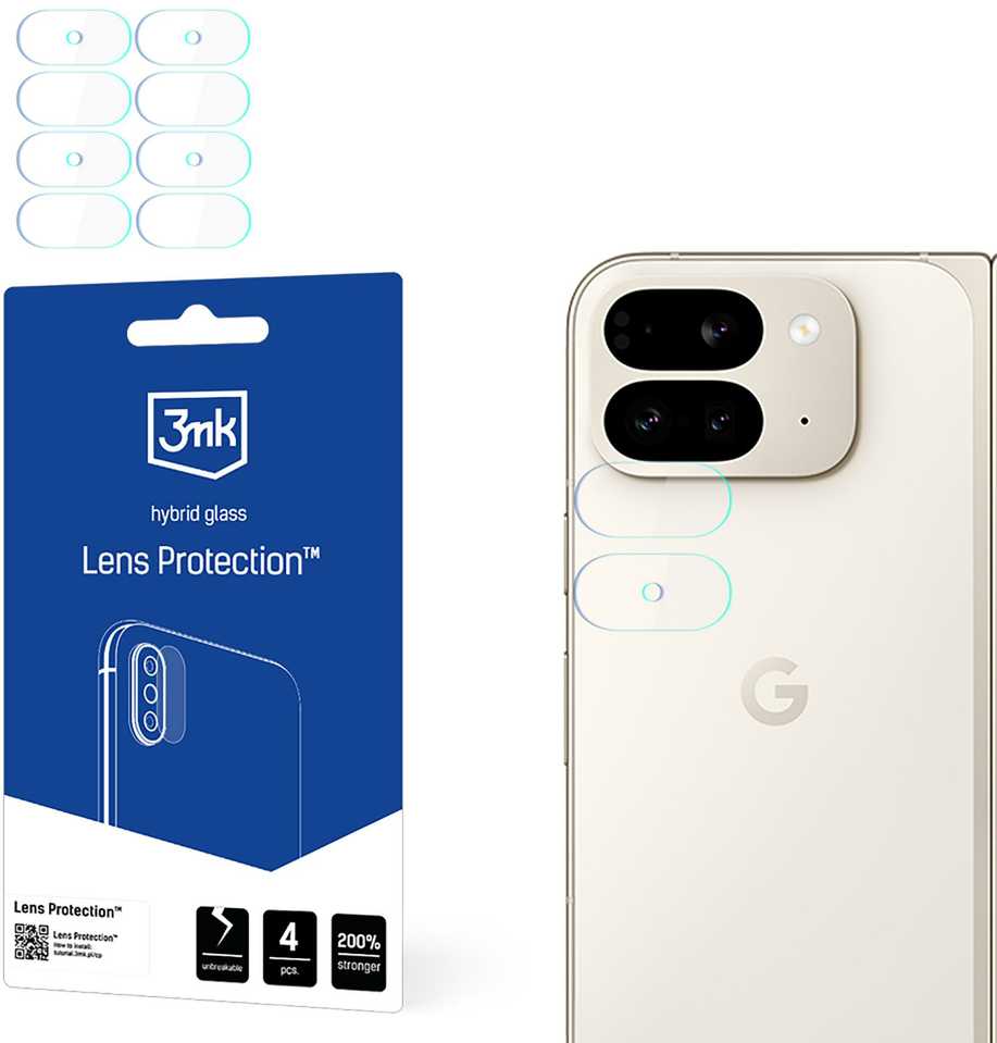 3Mk Protection Google Pixel 9 Pro Fold (priekyje) – 3mk objektyvo apsauga