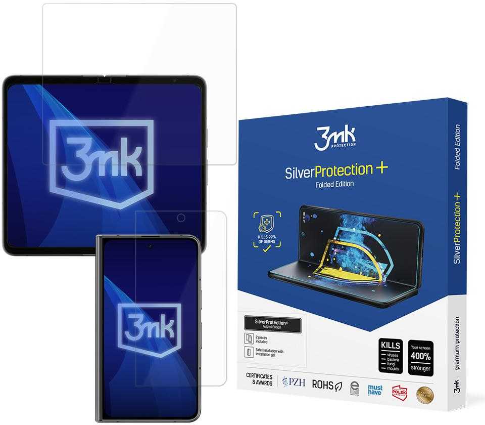 3Mk Protection Google Pixel Fold – 3mk SilverProtection+ sulankstytas leidimas