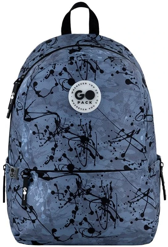 Gopack Mokyklinė kuprinė GO26-188M-3. pilka sp.. 28,5x13x41 cm