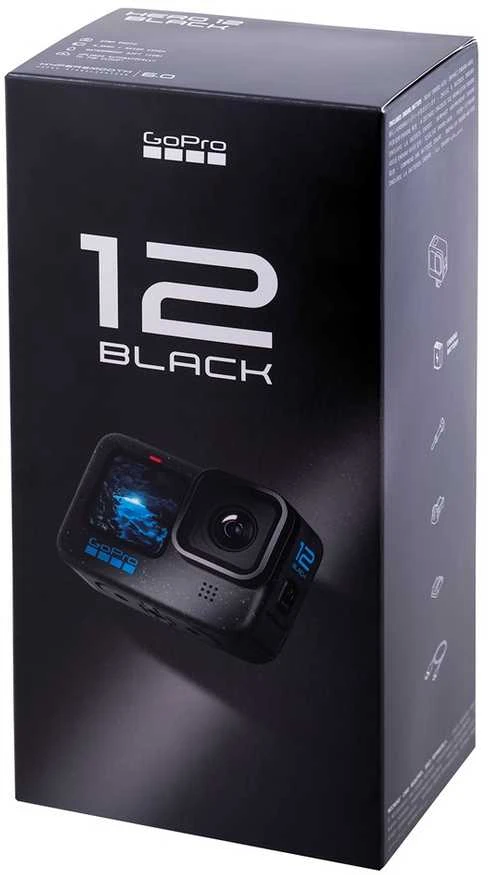 Veiksmo kamera GoPro Hero12, Juoda