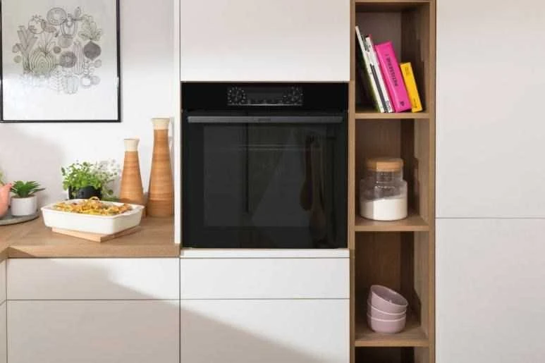 Gorenje | Orkaitė | BOS6737E06FBG | 77 L | Daugiafunkcis | EcoClean | Mechaninis valdymas | Garų funkcija | Konvekcija | Aukštis 59,5 cm | Plotis 59,5 cm | Juodas