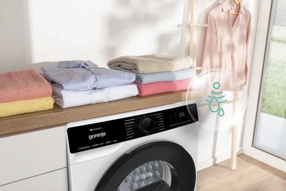 Džiovyklė Gorenje DPNA92WIFI tumble dryer Freestanding Front-load 9kg A++ Juodas, Baltas