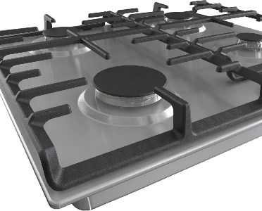 Gorenje | Hob | G642ABX | Gas | Number of burners/cooking zones 4 | Rotary knobs | Nerūdijantis plienas