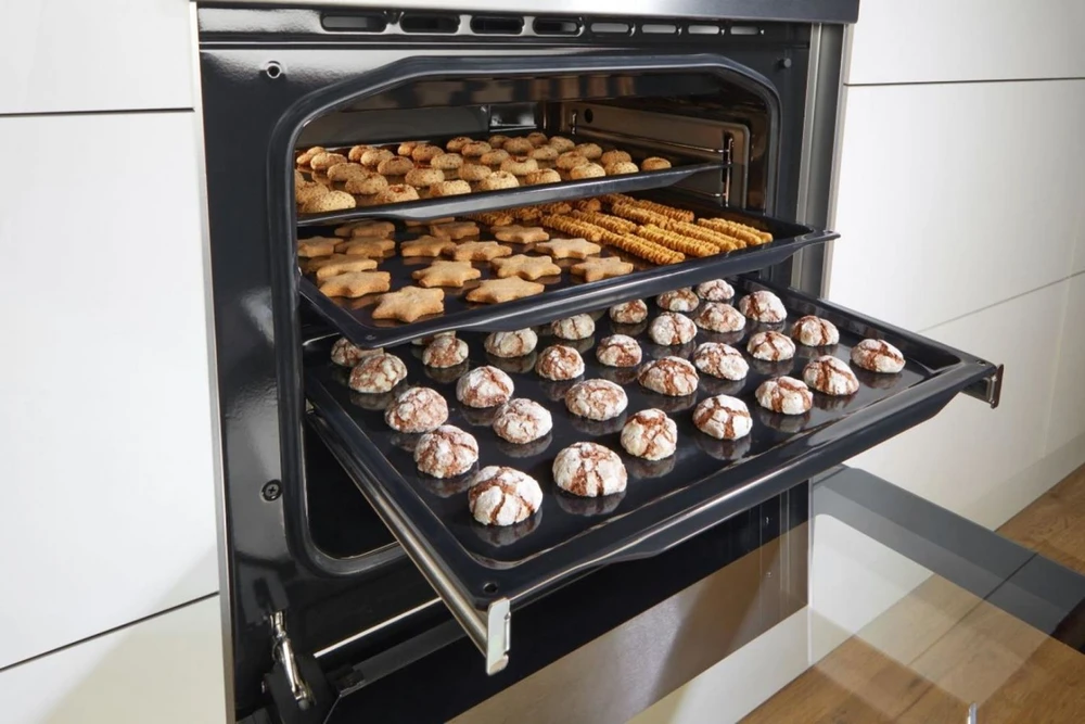 Gorenje | Cooker | GECS5B70CLI | Hob type Vitroceramic | Oven type Electric | rusvai gelsvas | Plotis 50 cm | Gylis 59.4 cm | 70 L