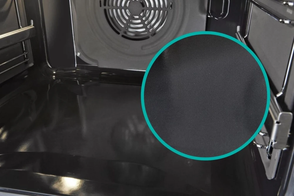 Gorenje | Cooker | GECS5B70CLI | Hob type Vitroceramic | Oven type Electric | rusvai gelsvas | Plotis 50 cm | Gylis 59.4 cm | 70 L
