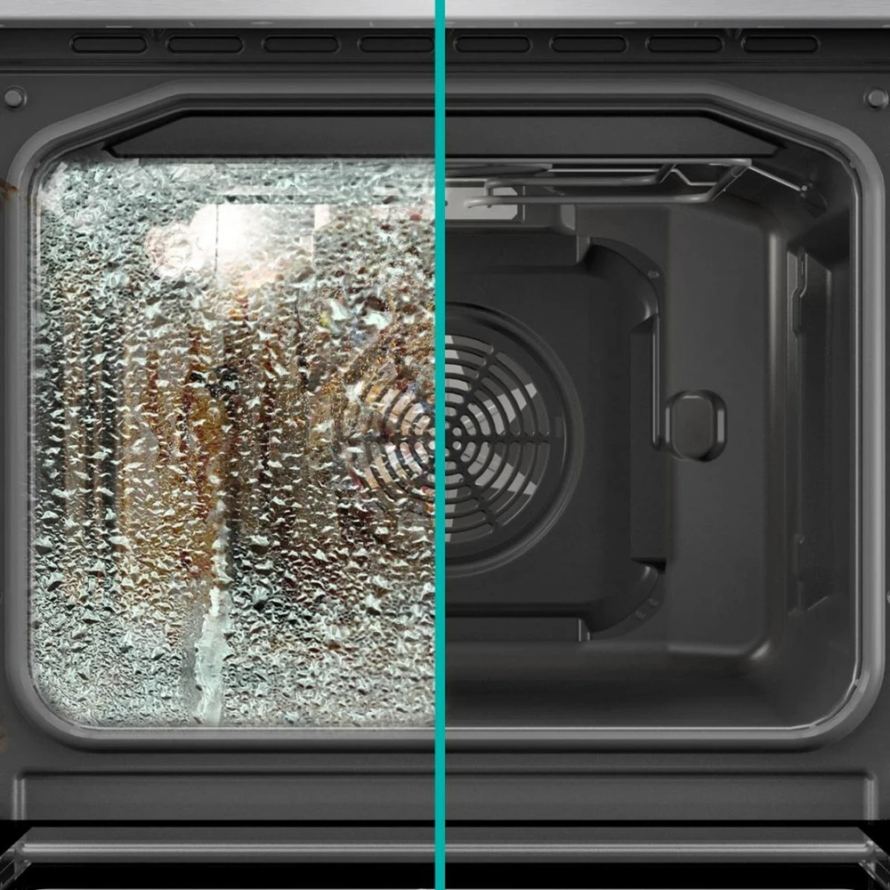 Gorenje | Cooker | GECS5B70CLI | Hob type Vitroceramic | Oven type Electric | rusvai gelsvas | Plotis 50 cm | Gylis 59.4 cm | 70 L