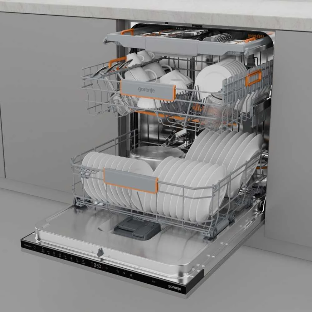 Gorenje GV673C65 po stalviršiu montuojama indaplovė, 16 indų rinkinių