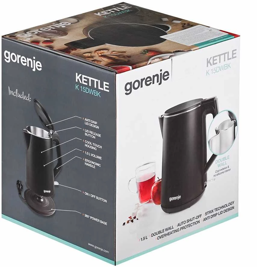 Virdulys Gorenje K15DWBK