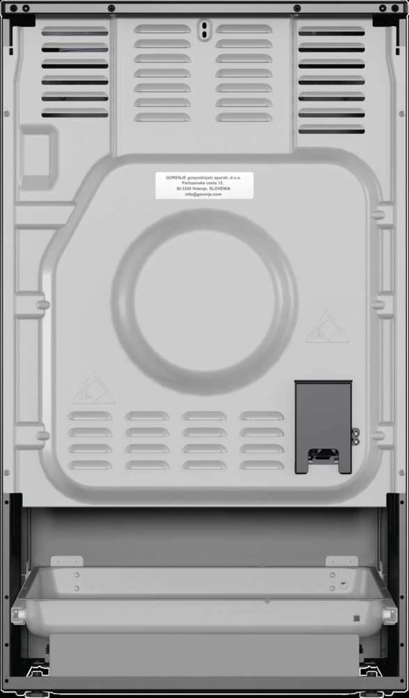 Gorenje Classico Elektrinė viryklė, 50 cm (GECS5B70CLB)