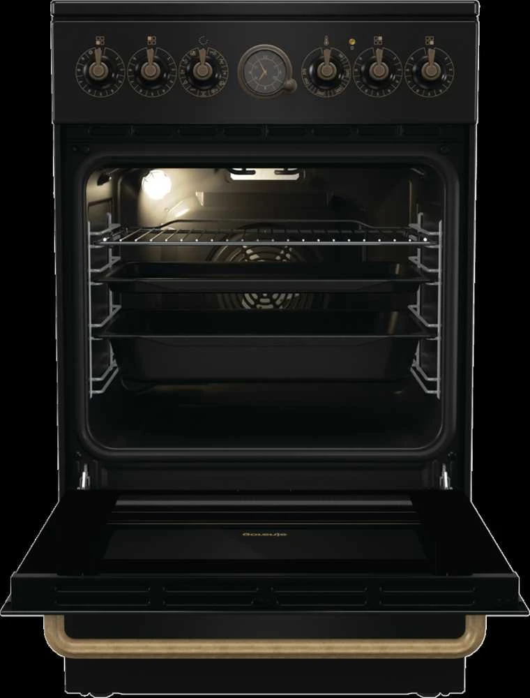 Gorenje Classico Elektrinė viryklė, 50 cm (GECS5B70CLB)