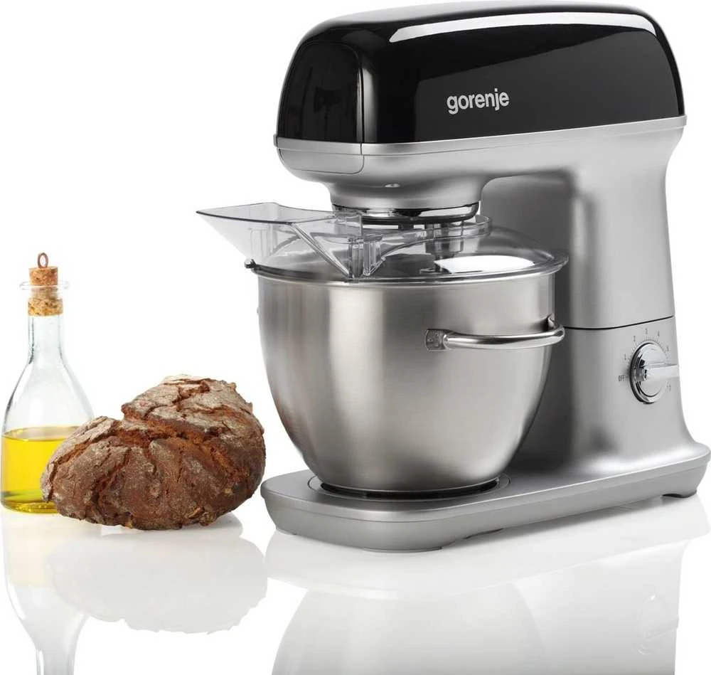 Virtuvinis kombainas Gorenje | Kitchen machine | MMC1000RLBK | 1000 W | Greičių skaičius 7 | Bowl capacity 4.5 L | Juodas