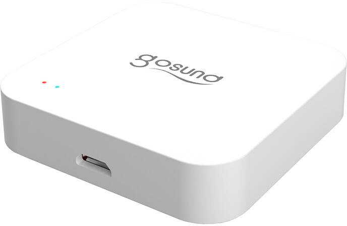 „Gosund Smart Zigbee“ / „WiFi“ / „BLE Gateway ST21 Tuya“.