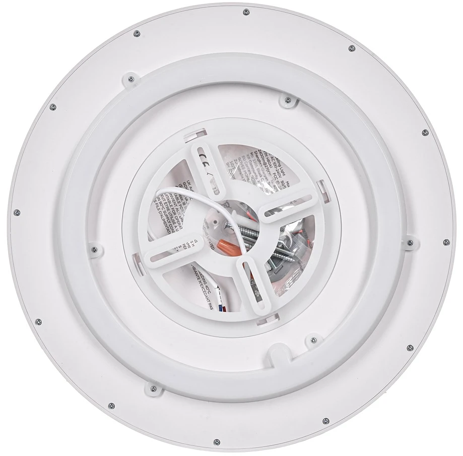 Govee H80A1 12 colių RGBWW + RGBIC apvalus išmanusis lubinis šviestuvas | Lampa sufitowa LED | 2400lm, 2200K-6500K, 2.4GHz Wi-Fi + Bluetooth