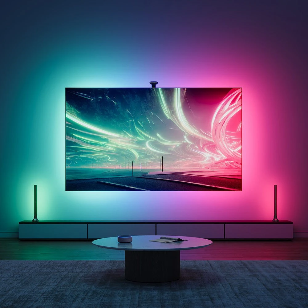 Govee H605C Envisual TV foninis apšvietimas T2 | LED juostelė | televizoriui 55-65 colių, RGBIC, Wi-Fi+Bluetooth