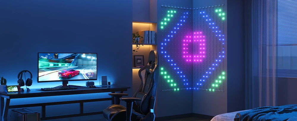 Govee H70BC išmanioji šviesų girlianda su „Wi-Fi“ / „Bluetooth“