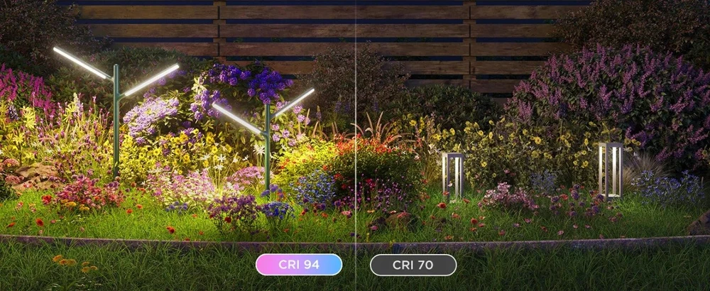 Govee H7086 RGBICWW LED sodo šviestuvai | RGBWW, 1100 lm, 2,4 GHz „Wi-Fi“ + „Bluetooth“, IP66