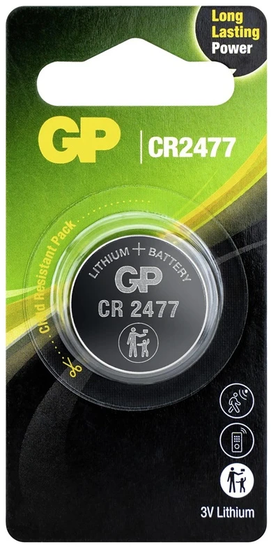 GP Baterija GP CR2477 baterijos 1 vnt.