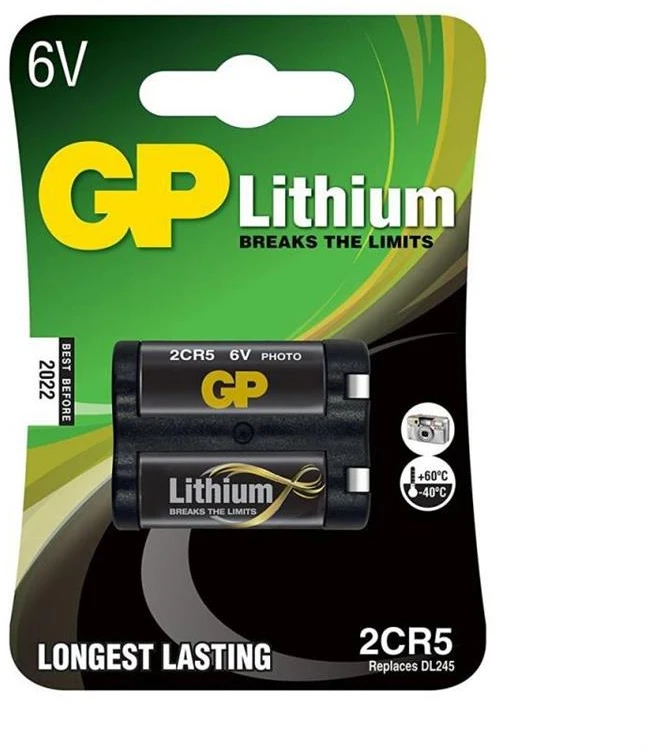 Elementas GP LITHIUM 2CR5, 6V
