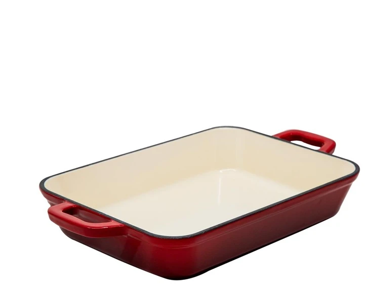 Sourcing Emaliuotas ketaus kepimo indas, 2 l, raudonas