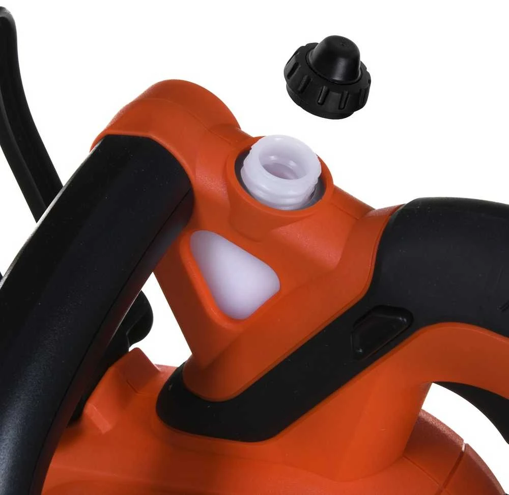 Black & Decker Juodas + DECKER AKU grandininis pjūklas. 18V -