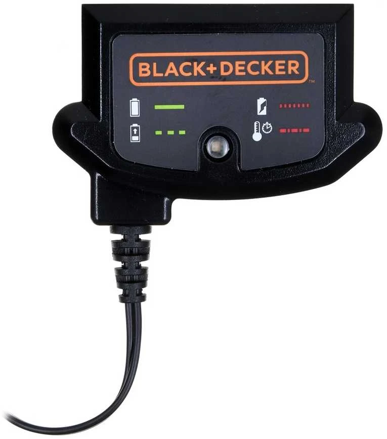 Black & Decker Juodas + DECKER AKU grandininis pjūklas. 18V -