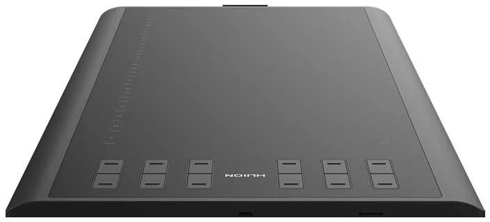 HUION H1060P grafinis planšetinis kompiuteris 5080 Lpi 250 x 160 mm USB Juodas
