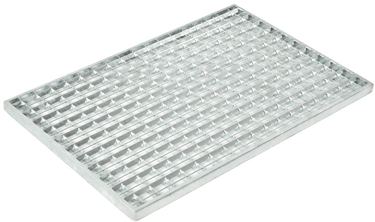 Cinkuoto plieno grotelės Aco Vario 75x50 cm, batams valytis