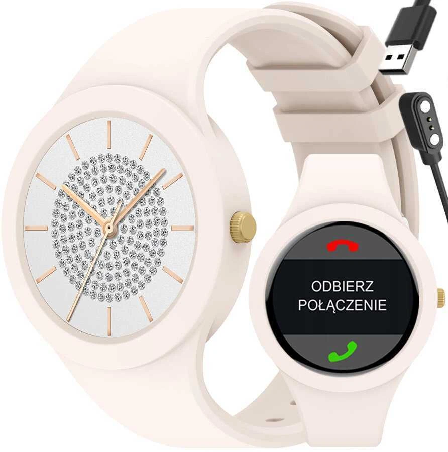 GRAVITY GT14-1 moteriškas išmanusis laikrodis - BLUETOOTH RYŠYS, OWN ciferblatas (sg026a)