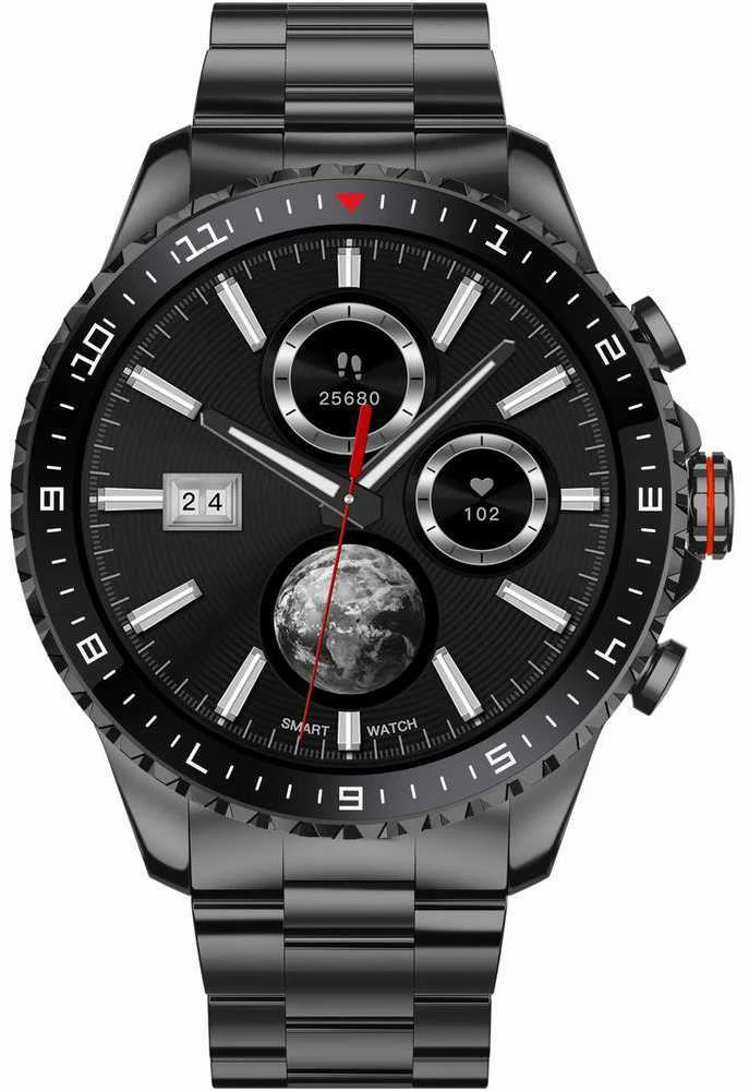 GRAVITY GT16-2 MEN'S Išmanusis laikrodis - CONNECTIONS MAKER, PRESSURE METER (sg034b)