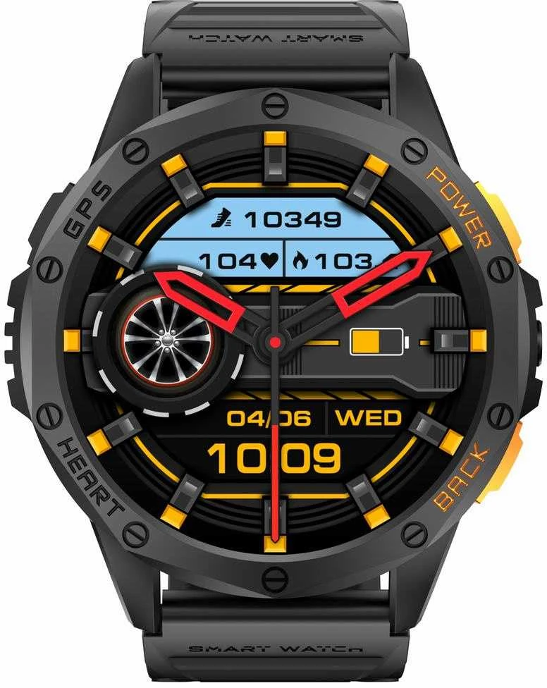 GRAVITY GT24-5 MEN'S Išmanusis laikrodis - TIMER, ADDITIONAL PASSAGE (sg033e)