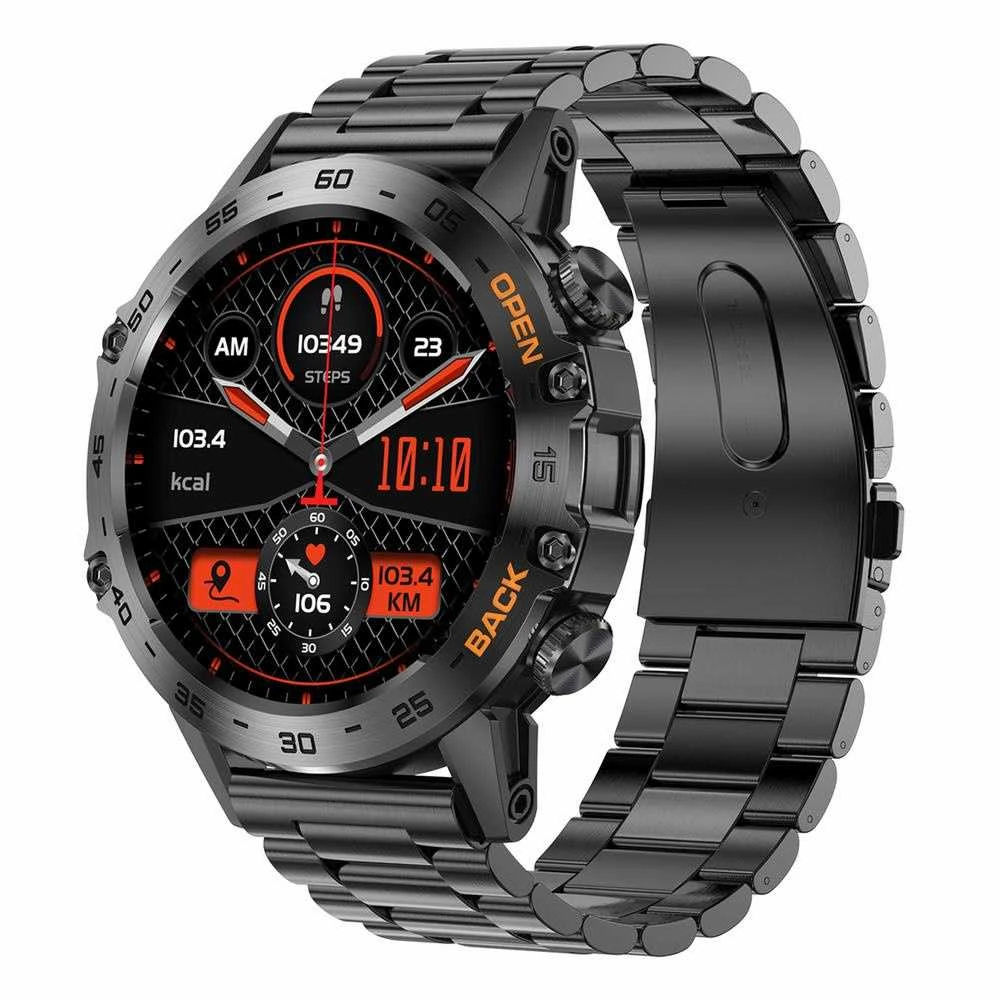 Išmanusis laikrodis Gravity GT9-2, Tamsaus sidabro spalvos