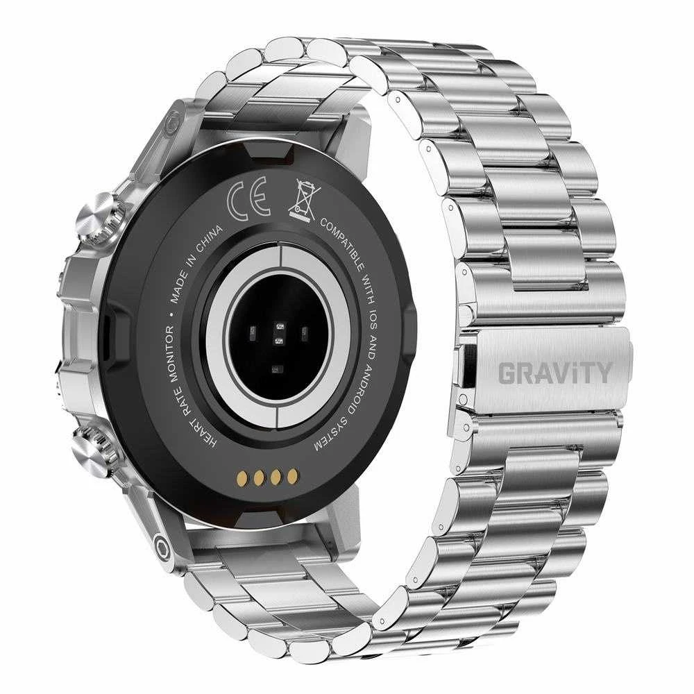 Išmanusis laikrodis MALE Gravity GT9-3 - JUNGČIŲ UŽDAVIMAS, KRAUJO SLĖPIO MATUOKLIS (sg021c)