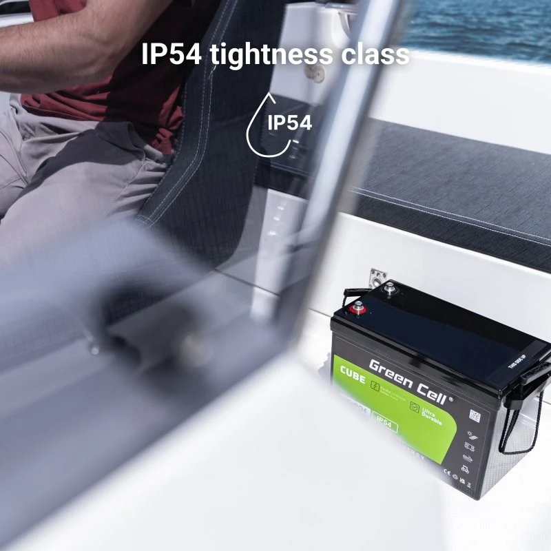 Žalias Cell Žalias Cell CUBE LiFePO4 7Ah 12.8V 89.6Wh ličio geležies fosfato baterija UPS, stebėjimas