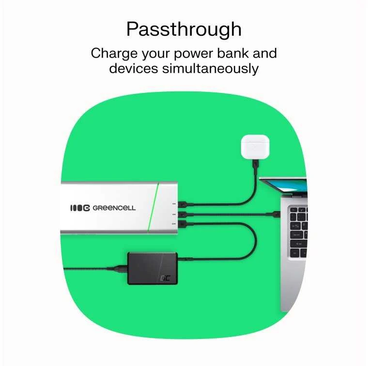 Green Cell Žalias Cell Žalias Cell PBPLGC20P power bank Lithium-Ion (Li-Ion) 20800 mAh Aliuminio, Juodas, Žalias, Light pilkas, Sidabrinis
