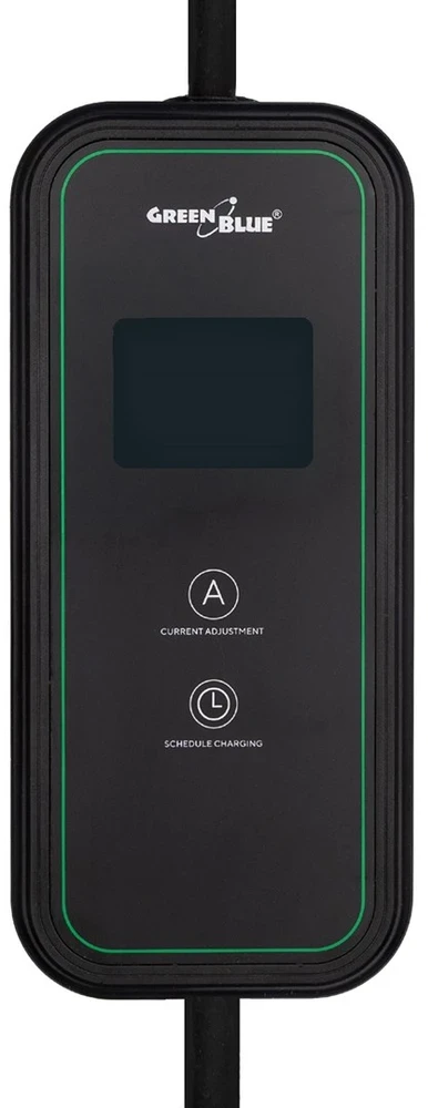 Įkroviklis EV / PHEV GreenBlue, nešiojamas, 2 tipo, laido ilgis 680 cm, IP65, 11 kW, 220–380 V AC 50/60 Hz, 16 A, 3 fazės, GB1100