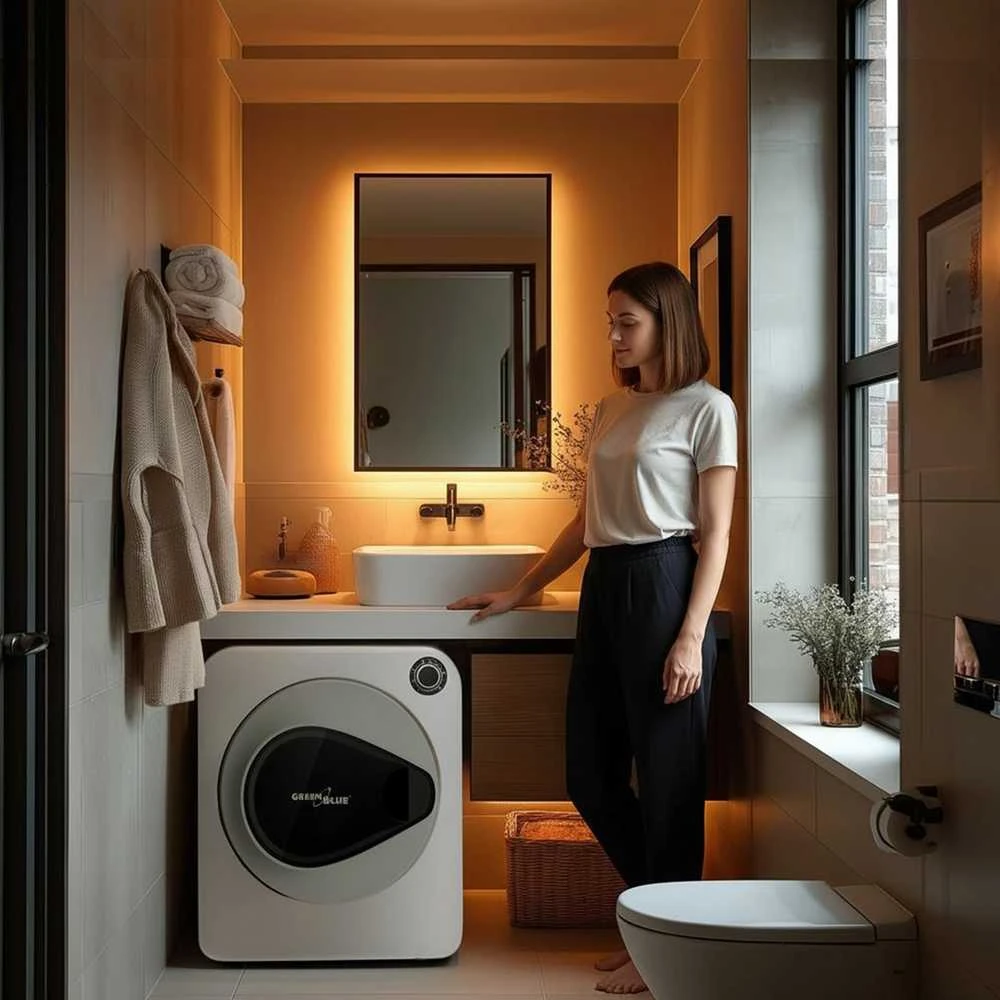 Elektrinė nešiojama skalbinių džiovyklė GreenBlue GB405, 830 W, 3 kg talpa