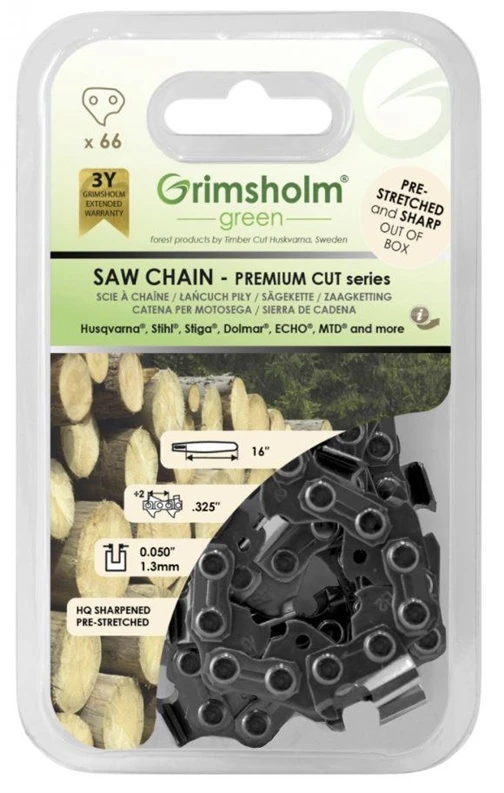 Grimsholm Grandininių pjūklų grandinė CUT66, 0.325″, 66