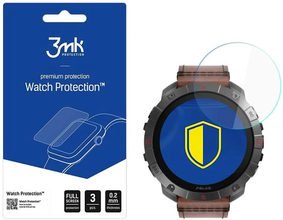 3Mk apsauga „Polar Grit X2 Pro“ – 3mk laikrodžio apsauga su „FlexibleGlass“