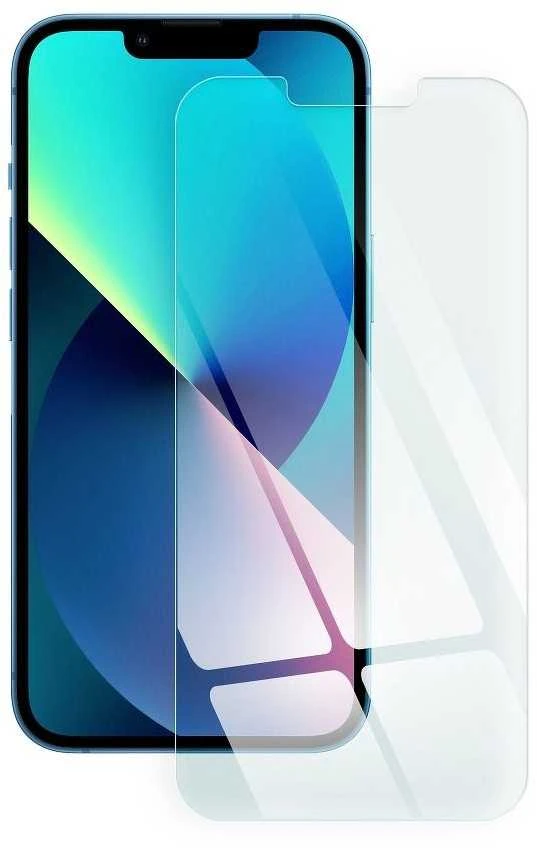 BlueStar Blue Star Grūdintas stiklas iPhone 13 / 13 PRO / 14 / 16e / 17e (SE 4 2025) mėlynos žvaigždės spalvos