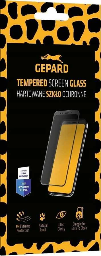 Grūdintas stiklas GEPARD Edge Full Glue Juodas