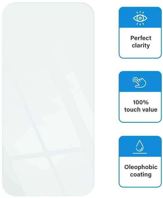Oem Huawei Y7 2018 / Y7 Prime 2018 apsauginis stikliukas, juodas