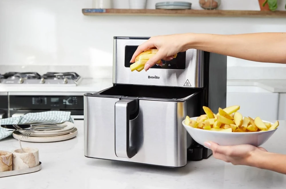 Gruzdintuvė Breville VDF131X Oro keptuvė be aliejaus
