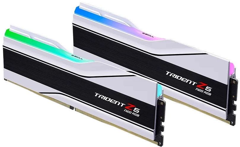 RAM G.Skill Trident Z5 Neo RGB F5-6000J2836G16GX2-TZ5NR atminties modulis 32 GB 2 x 16 GB DDR5 6000 MT/s 288 kontaktų DIMM