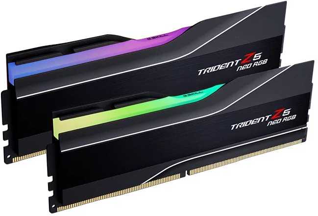 RAM G.Skill Trident Z5 Neo RGB F5-6000J3244G64GX2-TZ5NR atminties modulis 128 GB 2 x 64 GB DDR5 6000 MT/s