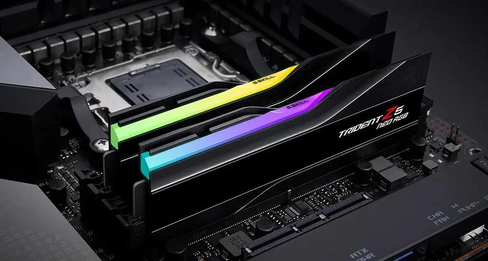 RAM G.Skill Trident Z5 RGB F5-6400J3039G16GX2-TZ5NR atminties modulis 32 GB 2 x 16 GB DDR5 6400 MHz