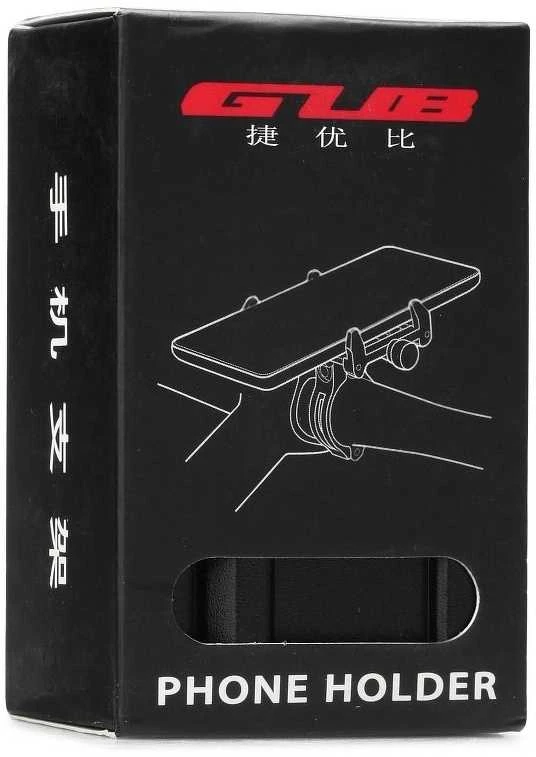 GUB bike holder for mobile phone G81 Aliuminio juodas