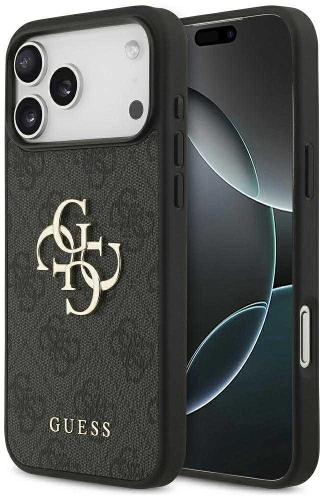 Dėklas Guess 4G Big Logo skirtas Apple iPhone 17 Pro Max juodos spalvos