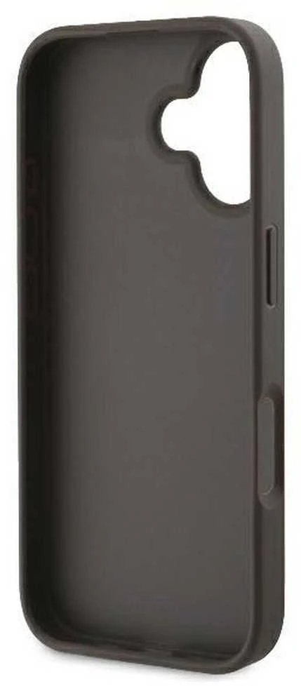 Guess 4G Big Logo Apple iPhone 16 – dėklas telefonui rudos spalvos