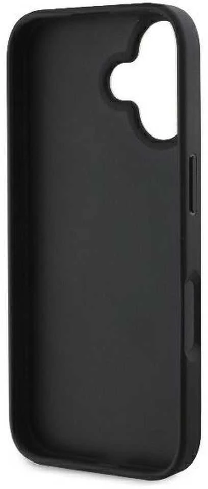 Guess 4G Big Logo Apple iPhone 16 – dėklas telefonui juodos spalvos